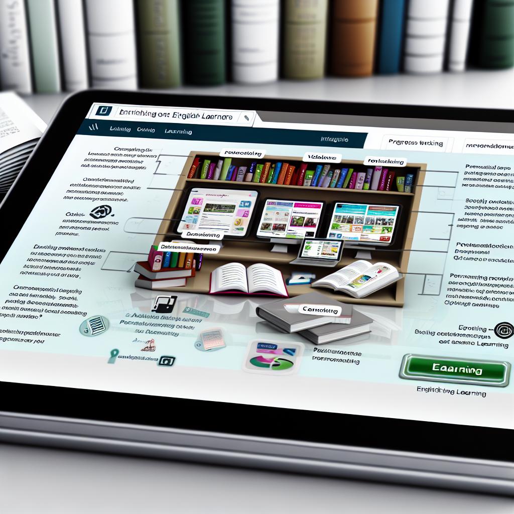 Comprehensive eLearning Platform Access an extensive range of online resources anytime, anywhere, to further enrich your English learning journey